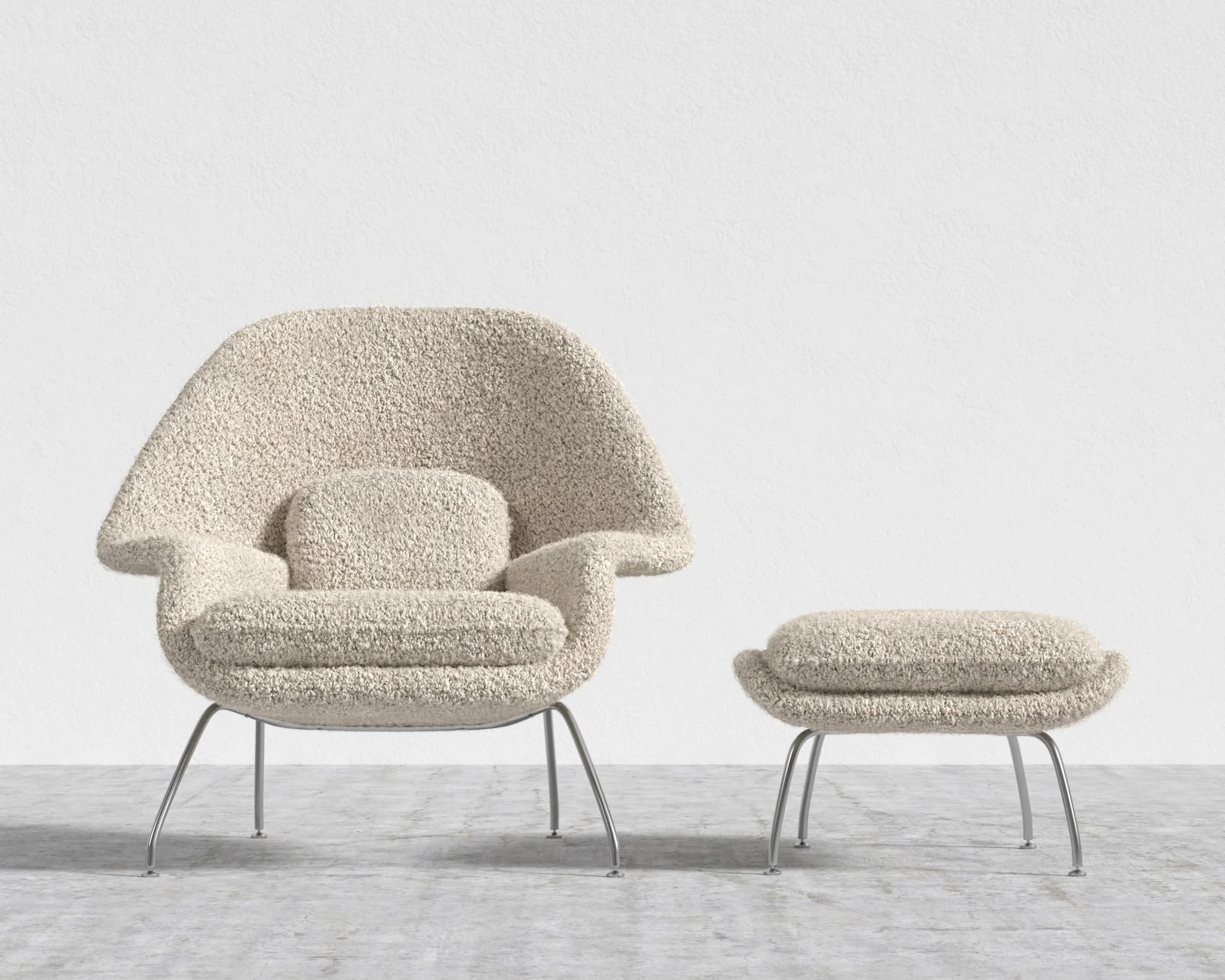 Womb Chair and Ottoman - Image 48
