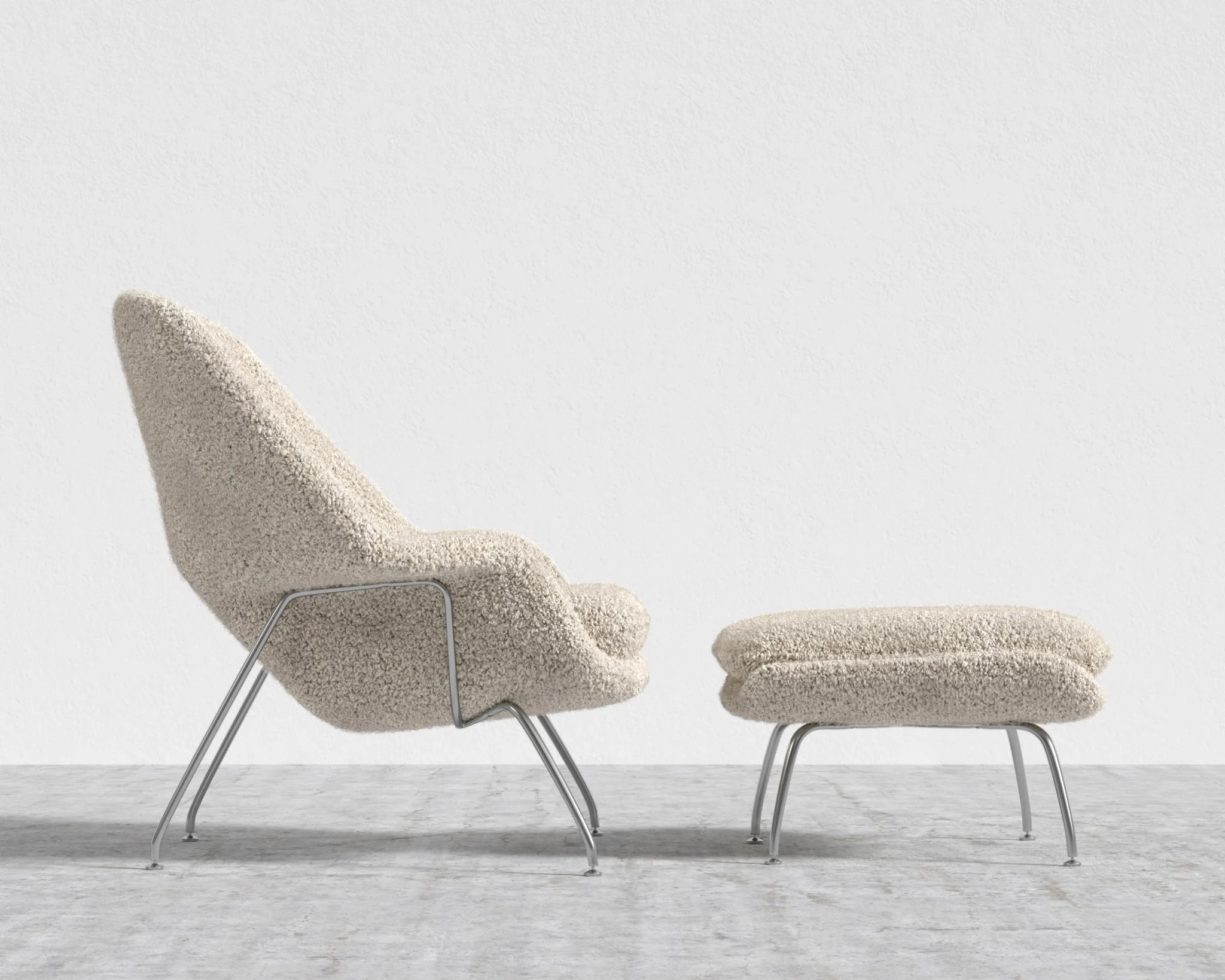 Womb Chair and Ottoman - Image 50