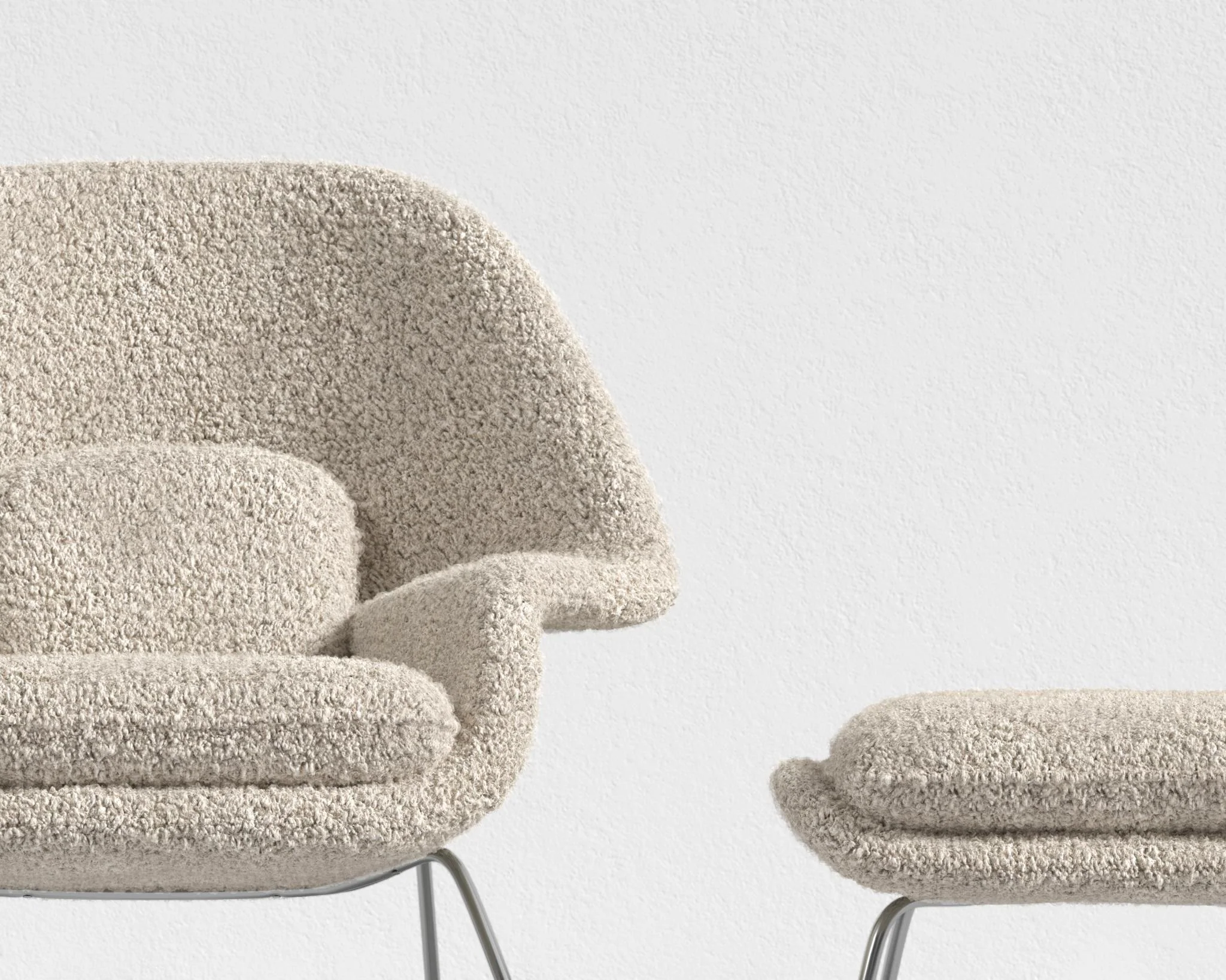 Womb Chair and Ottoman - Image 51