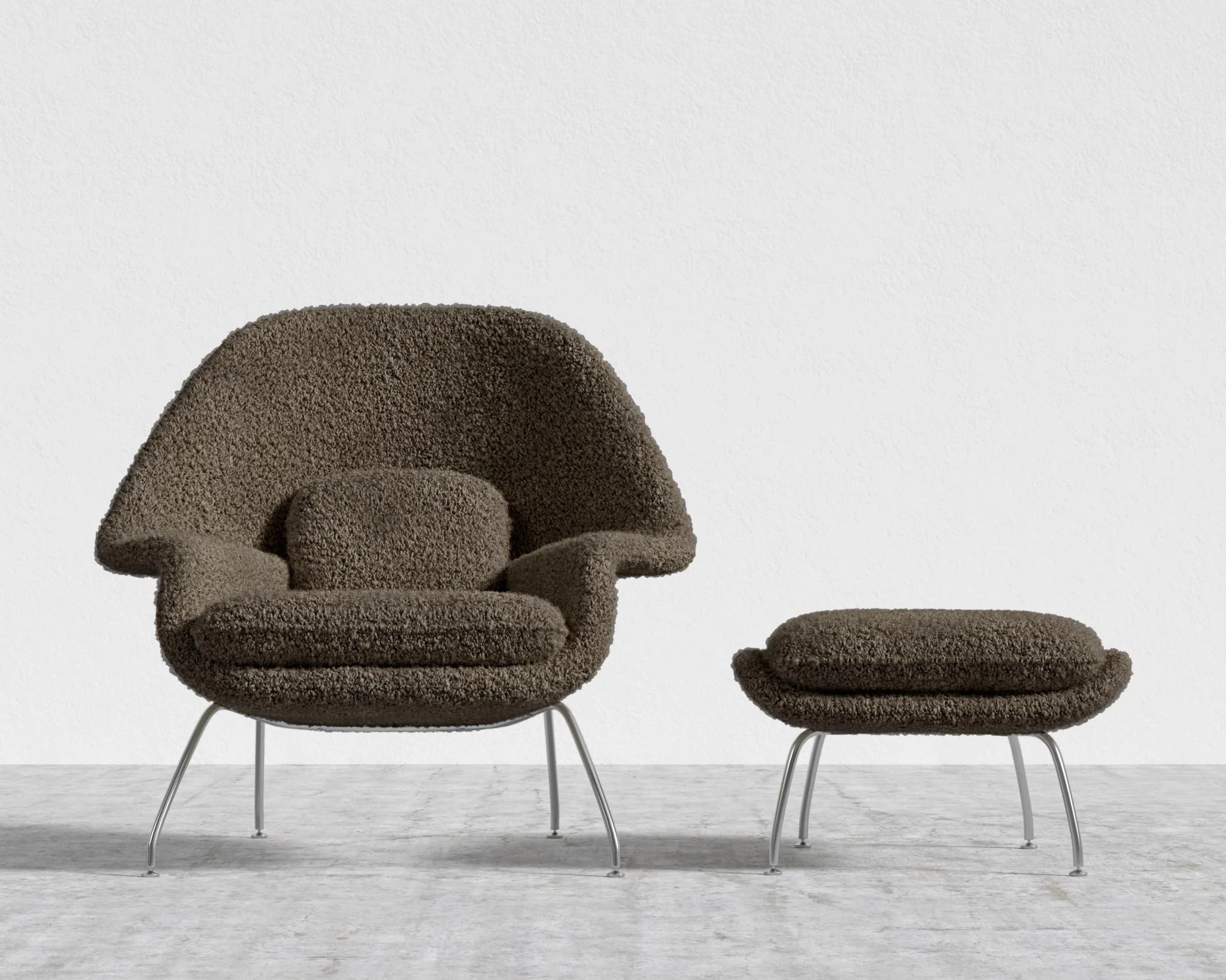 Womb Chair and Ottoman - Image 52