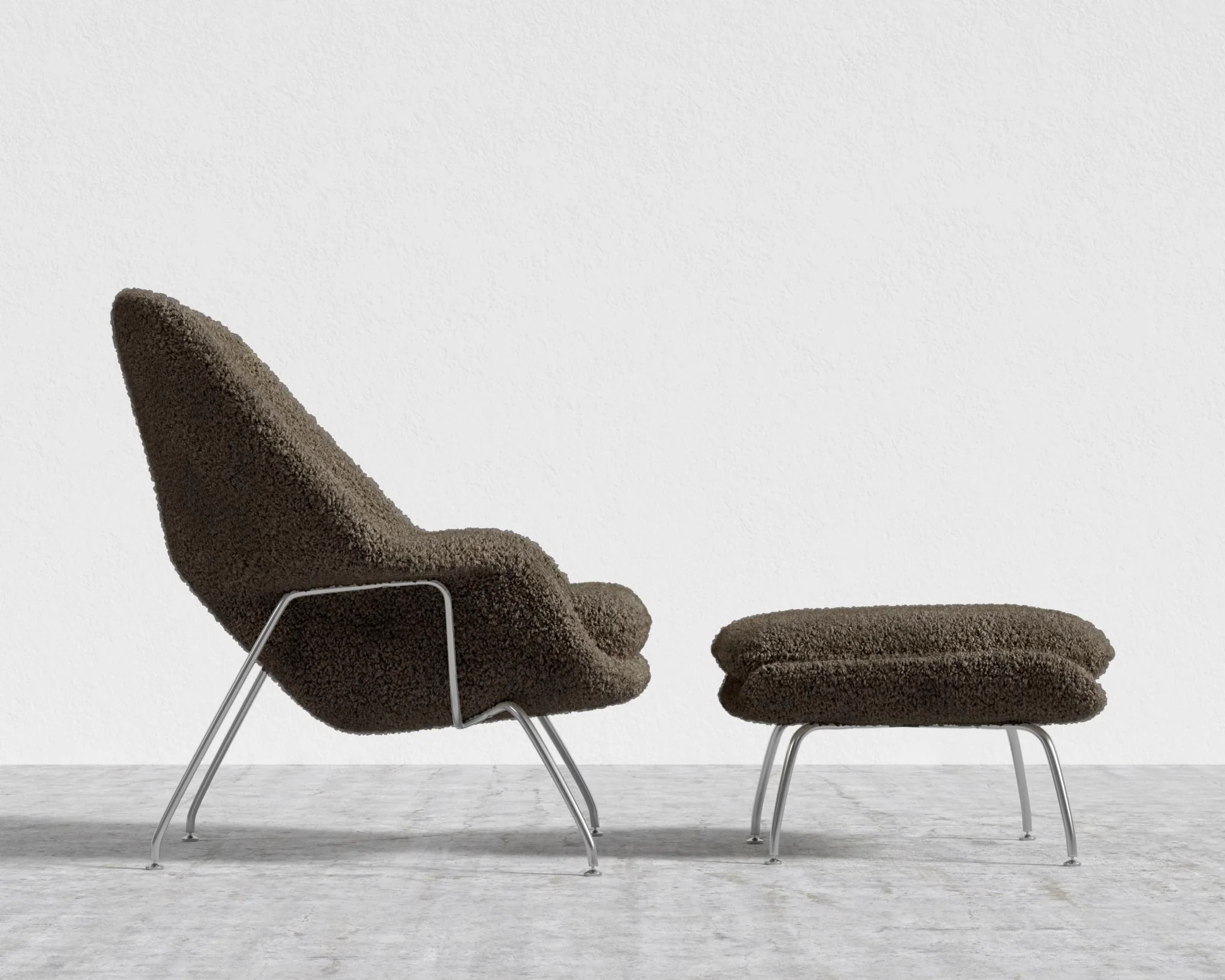 Womb Chair and Ottoman - Image 54