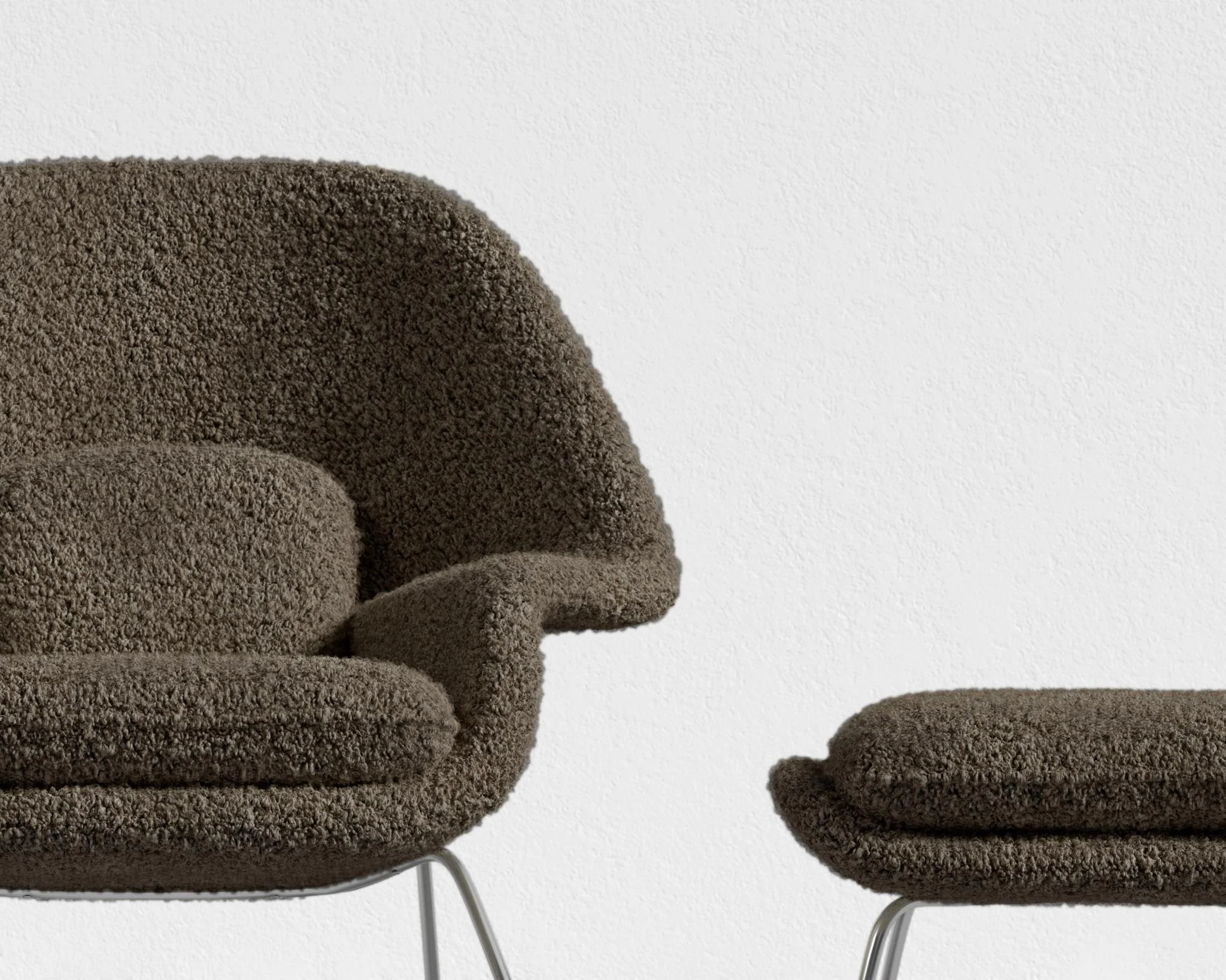 Womb Chair and Ottoman - Image 55